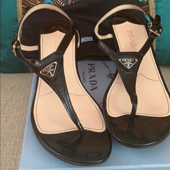 Prada Shoes - Prada sandals - sz 38